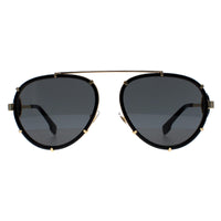 Versace Sunglasses VE2232 143887 Black Dark Grey