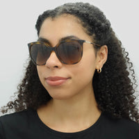 Ralph by Ralph Lauren Sunglasses RA5248 500313 Shiny Dark Havana Brown Gradient