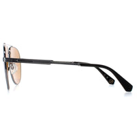 Ted Baker Sunglasses TB1691 Maeve 901 Gunmetal with Black Painted Rim Brown