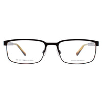 Tommy Hilfiger Glasses Frames TH 1235 1IQ Matte Brown Green Men