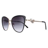 Guess Sunglasses GF6141 01B Black Grey Gradient