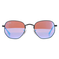 Ray-Ban Junior Sunglasses 9541SN 261/7V Grey Black Violet Blue Mirror