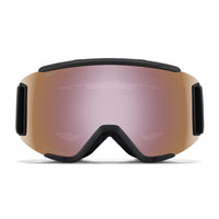 Smith Ski Goggles Squad S 2QJ M5 Black ChromaPop Everyday Rose Gold Mirror & Clear
