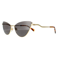 Gucci Sunglasses GG1006S 001 Gold Grey