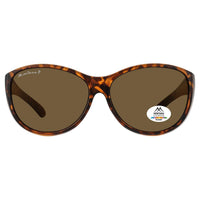 Montana Fit Over Glasses Sunglasses FO8 D Matte Tortoise Brown Polarized