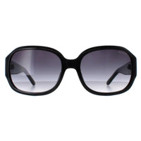 Guess Sunglasses GF6121 01B Shiny Black Smoke Gradient