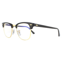 Ray-Ban Sunglasses Clubmaster RB3016 901/BF Black Clear Blue