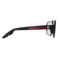 Prada Sport Sunglasses PS01XS DG002G Black Rubber Dark Grey Polarized