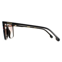Carrera Sunglasses 172/N/S 807 HA Black Dark Brown
