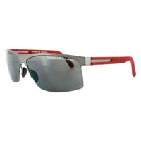 Porsche Design Sunglasses P8561 A V599 Gunmetal Red Grey Blue