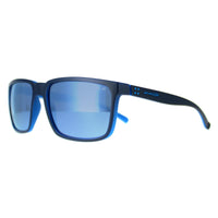 Arnette Sunglasses Stripe AN4251 286422 Matte Top Navy On Light Blue Dark Grey Mirror Water Polarized