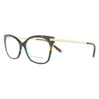 Tiffany Glasses Frames TF2194 8134 Havana on Tiffany Blue Women
