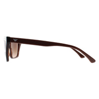 Emporio Armani Sunglasses EA4169 591013 Brown Brown Gradient