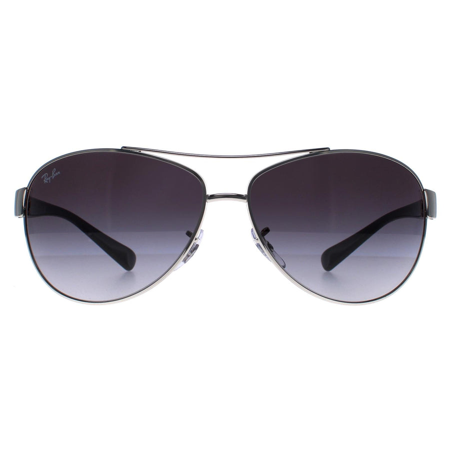 Ray-Ban Sunglasses 3386 Silver Grey Gradient 003/8G 67mm