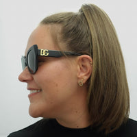 Dolce & Gabbana Sunglasses DG4405 501/8G Black Grey Gradient