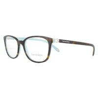 Tiffany Glasses Frames TF2109HB 8134 Havana on Tiffany Blue Women