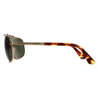 Police Sunglasses SPLD44 Origins 45 0349 Shiny Gold Green