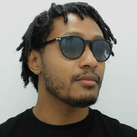 Persol Sunglasses PO3152 9014Q8 Black Azure Gradient Blue