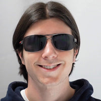 Prada Sport Sunglasses 54IS 1AB2F2 Black Rubber Grey Mirror Silver Gradient Mirror