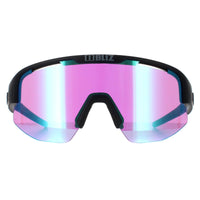 Bliz Sunglasses Matrix Small ZB7007-0130 Black Rose Violet Blue Mirror