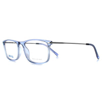 INVU Glasses Frames B4135 C Transparent Blue Dove Silver Men Women