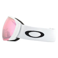 Oakley Ski Goggles Flight Path XL OO7110-09 Matte White Prizm Snow Hi Pink