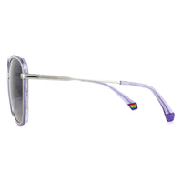 Polaroid Sunglasses PLD 6117/G/S GME XW Palladium Violet Violet Gradient Polarized