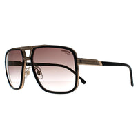 Carrera Sunglasses Carrera 1071/S LGD YK Black Gold Gold Mirror on Burgundy Gradient