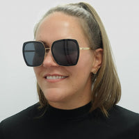 Hugo Boss Sunglasses BOSS 1208/S RHL IR Gold Black Grey