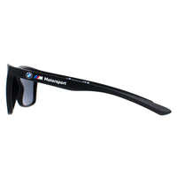BMW Motorsport Sunglasses BS0015 02D Matte Black Smoke Polarized