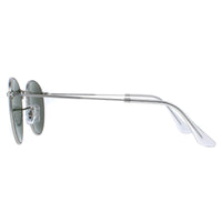 Ray-Ban Sunglasses Round Metal 3447 019/30 Silver Silver Flash Mirror