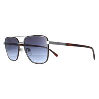 Lacoste Sunglasses L245S 040 Matte Silver Havana Blue Gradient