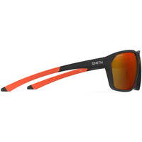 Smith Sunglasses Leadout RC2 X6 Matte Black Orange ChromaPop Red Mirror