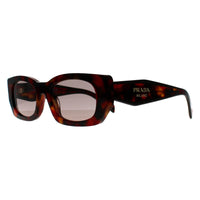 Prada Sunglasses PRB05S 22A20I Poppy Tortoise Light Purple Brown