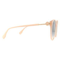 Fendi Sunglasses FF0412S FWM/I4 Nude Blue Polarized
