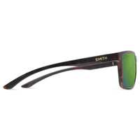 Smith Sunglasses Riptide/s HGC UI Matte Tortoise ChromaPop Glass Polarized Green Mirror