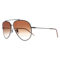 Ray-Ban Sunglasses RB0101S Aviator Reverse 004/CB Gunmetal Brown Gradient