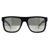 Hugo Boss Sunglasses BOSS 1647/S 003 T4 Matte Black Silver Mirror