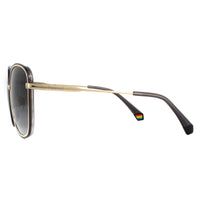 Polaroid Sunglasses PLD 6117/G/S RHL LB Gold Grey Black Grey Gradient Polarized