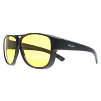 Montana Fit Over Glasses Night Driving Sunglasses FO6 C Matte Black Yellow Polarized