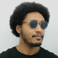 Polo Ralph Lauren Sunglasses PH3133 900180 Shiny Silver Dark Blue