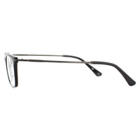 Police Glasses Frames Highway 4 VPL473 0700 Shiny Black Men