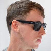 Ray-Ban Sunglasses Jeffrey Ray-Ban Sunglasses Jeffrey RB2190 901/58 Black G-15 Green Polarized