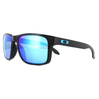 Oakley Sunglasses Holbrook OO9102-F5 Polished Black Prizm Sapphire