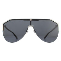 Gucci Sunglasses GG0584S 001 Ruthenium and Black Grey