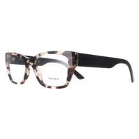 Prada Eyeglasses PR11YV UAO1O1 Black and White Women
