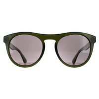 Serengeti Sunglasses Kingman SS572006 Shiny Milky Khaki Saturn Polarized Smoke