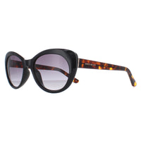 Karen Millen Sunglasses KM5024 001 Black and Tortoiseshell Grey Gradient