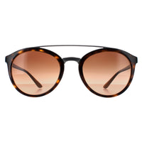 Giorgio Armani Sunglasses AR8083 502613 Dark Havana Brown Gradient