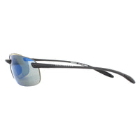 Serengeti Sunglasses Nuvola 8697 Matte Black PhD 2.0 Polarized 555nm Blue